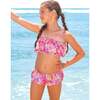 Nalini Ruffle Floral Bikini Swimsuit Multicolor - Two Pieces - 1 - thumbnail