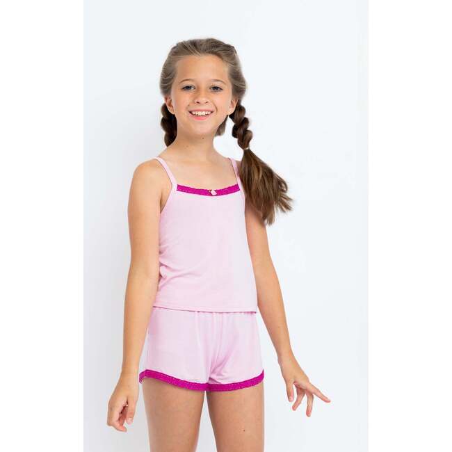 Light Pink Cami Pajama Set Pink