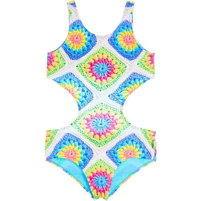 Tiril Printed Cut-Out One Piece Swimsuit Multicolor