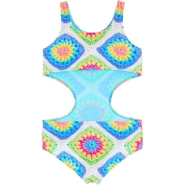 Tiril Printed Cut-Out One Piece Swimsuit Multicolor
