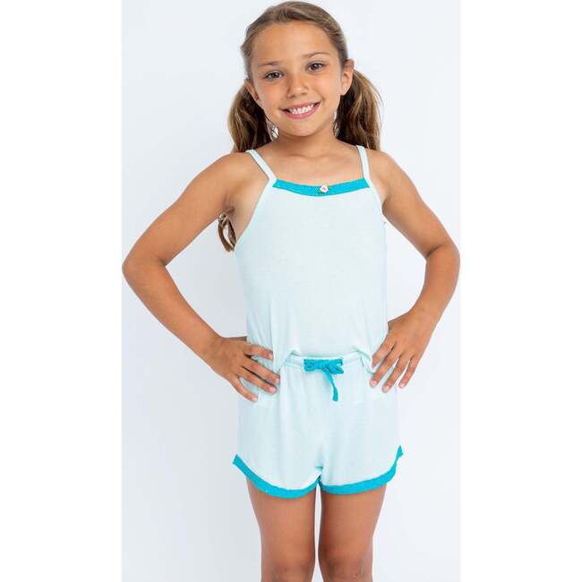 Aqua Cami Pajama Set Aqua