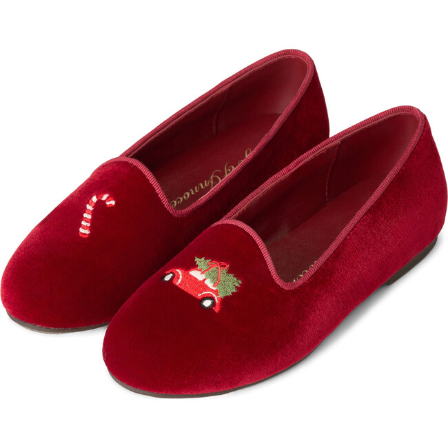 Santa Baby 2.0 Loafers, Red