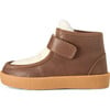 Kai Leather Boots, Brown/White - Boots - 1 - thumbnail