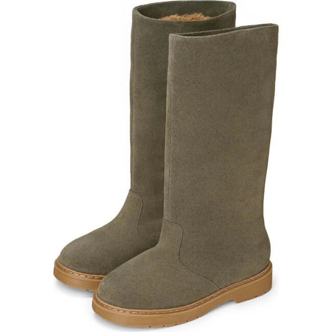 Aletta Boots, Khaki - Boots - 2