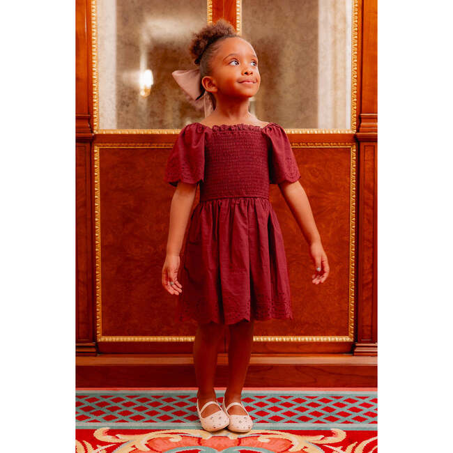Mini Elara Dress in Zinfandel - Dresses - 2