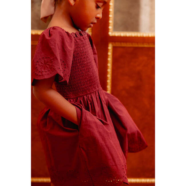 Mini Elara Dress in Zinfandel - Dresses - 5