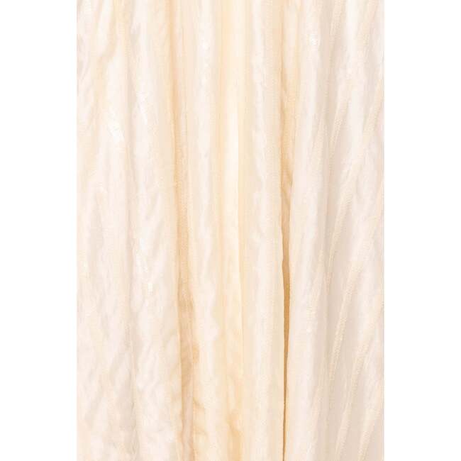 Tindra Dress in Cream Sequin - Dresses - 4