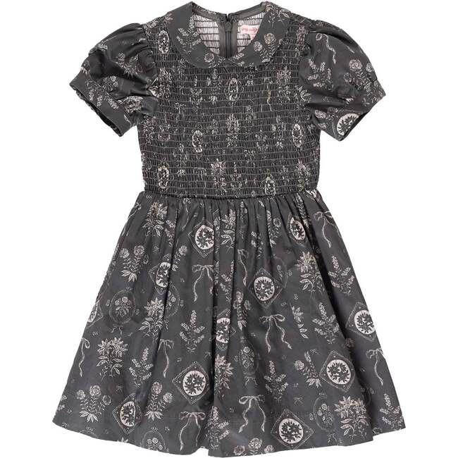 Mini Keegan Dress in Green Vintage Bouquet