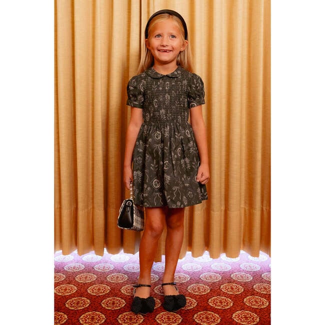 Mini Keegan Dress in Green Vintage Bouquet - Dresses - 2