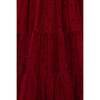 Solange Dress in Burgundy Tulle - Dresses - 3 - thumbnail