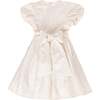 Mini Wrenley Dress in Cream Taffeta - Dresses - 2 - thumbnail