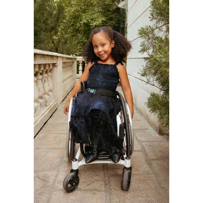 Mini Isadora Dress in Navy & Black - Dresses - 2