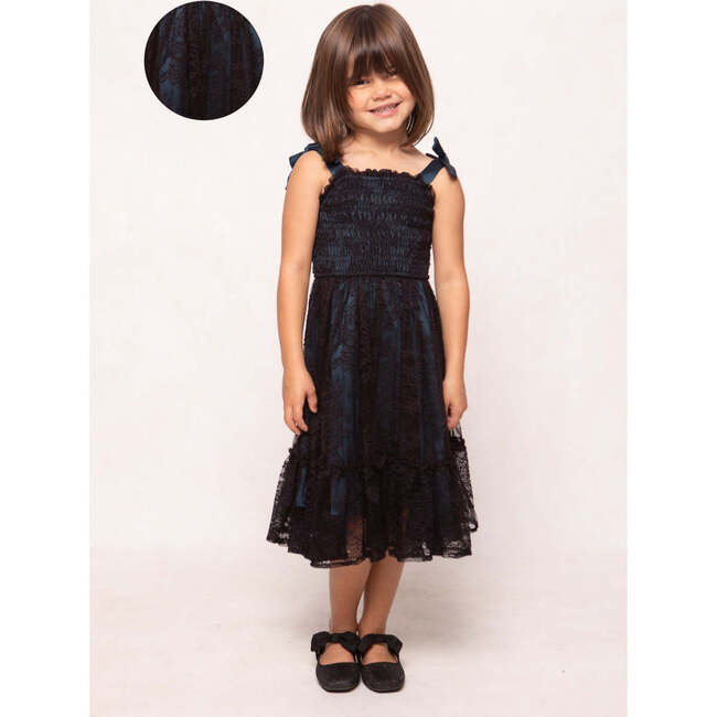 Mini Isadora Dress in Navy & Black - Dresses - 3