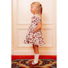 Mini Aveline Dress in Red & Green Rustic Floral - Dresses - 5 - thumbnail