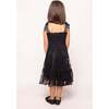 Mini Isadora Dress in Navy & Black - Dresses - 6 - thumbnail