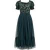 Adara Dress in Green - Dresses - 1 - thumbnail