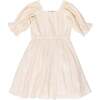 Mini Tindra Dress in Cream Sequin - Dresses - 1 - thumbnail
