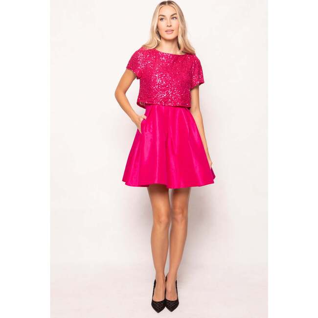 Alexis Dress in Fuchsia - Dresses - 5