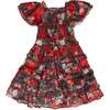 Mini Winnie Dress in Midnight Roses - Dresses - 2 - thumbnail