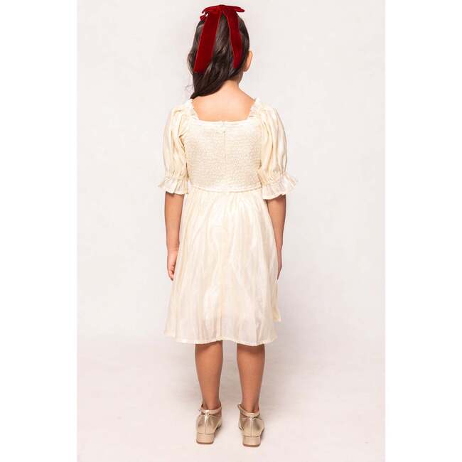Mini Tindra Dress in Cream Sequin - Dresses - 4