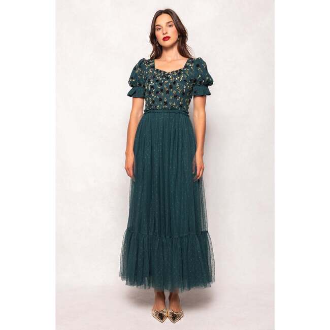 Adara Dress in Green - Dresses - 2