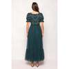 Adara Dress in Green - Dresses - 3 - thumbnail