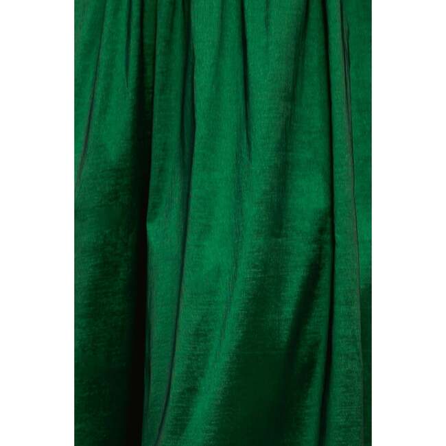 Cassie Dress in Green Taffeta - Dresses - 3