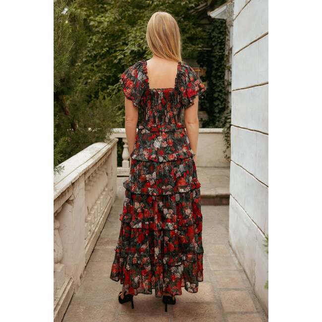 Winnie Dress in Midnight Roses - Dresses - 6