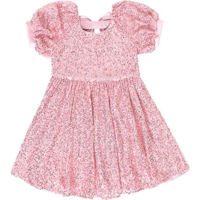 Mini Marisol Dress in Pink Sequin