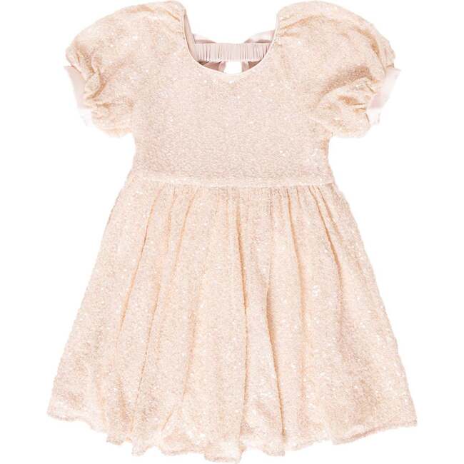 Mini Marisol Dress in Cream Sequin
