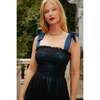 Isadora Dress in Navy & Black - Dresses - 5 - thumbnail