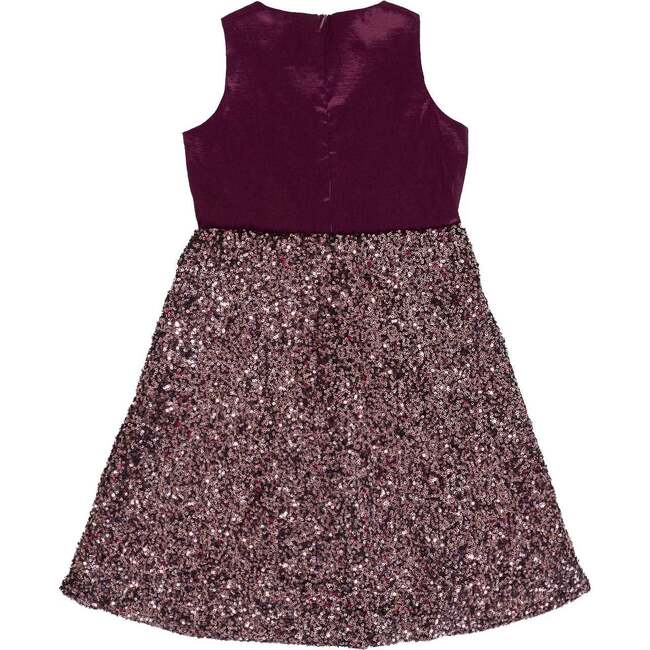 Mini Alexis Dress in Wine - Dresses - 2