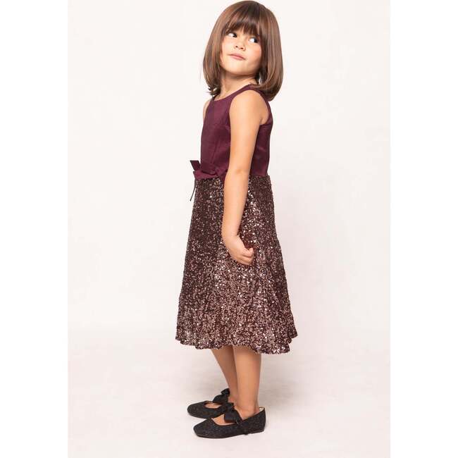 Mini Alexis Dress in Wine - Dresses - 3