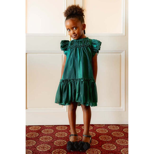 Mini Peridot Dress in Green - Dresses - 4