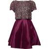 Alexis Dress in Wine - Dresses - 1 - thumbnail