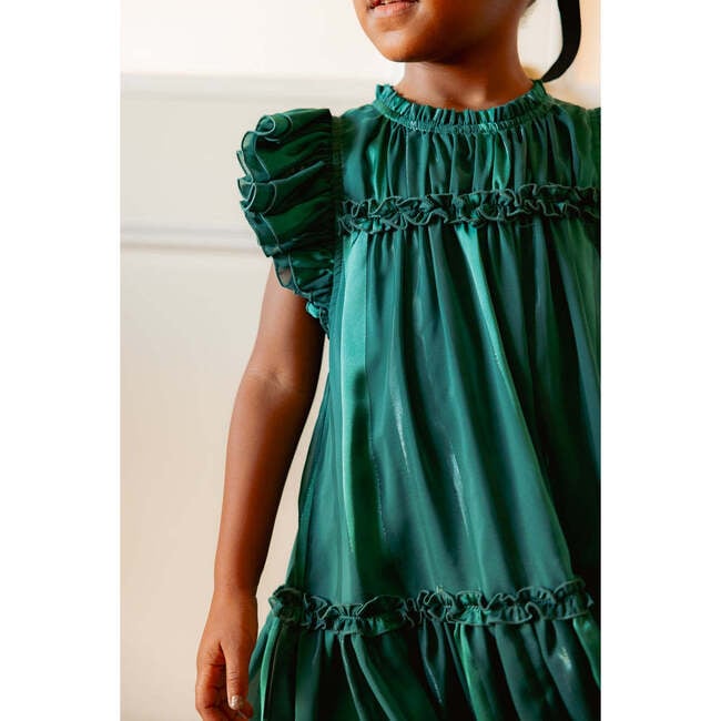 Mini Peridot Dress in Green - Dresses - 5