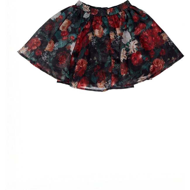Mini Vanessa Skirt in Midnight Roses - Skirts - 2
