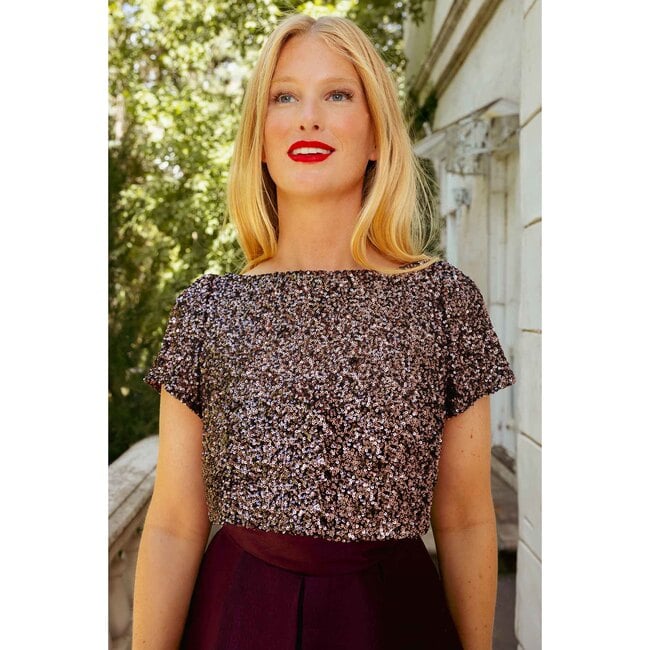 Alexis Dress in Wine - Dresses - 2