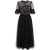 Louisa Dress in Black - Dresses - 1 - thumbnail