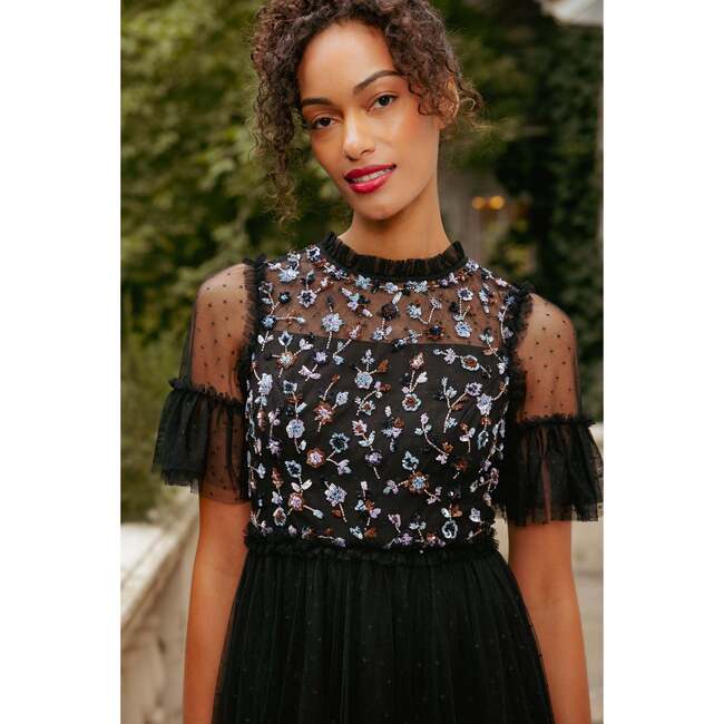 Louisa Dress in Black - Dresses - 2