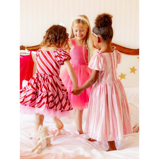 Mini Scottie Dress in Candy Cane Stripes - Dresses - 4