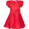 Mini Wrenley Dress in Red Taffeta - Dresses - 1 - thumbnail