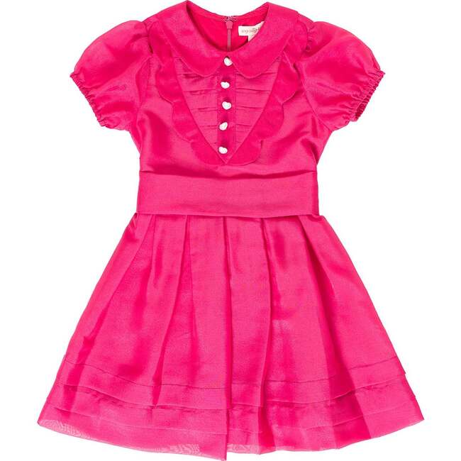 Mini Cassian Dress in Hot Pink