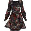 Evangeline Dress in Midnight Roses - Dresses - 1 - thumbnail