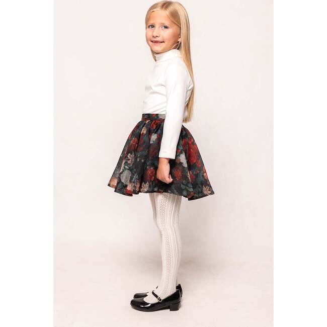Mini Vanessa Skirt in Midnight Roses - Skirts - 4