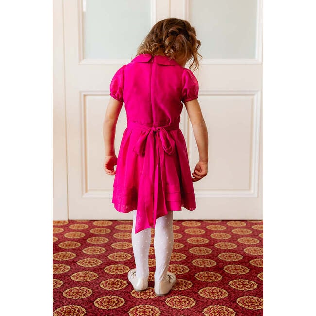 Mini Cassian Dress in Hot Pink - Dresses - 6