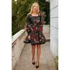 Evangeline Dress in Midnight Roses - Dresses - 3 - thumbnail