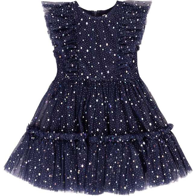 Mini Brynlee Dress in Sparkling Stars Navy