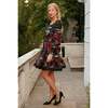 Evangeline Dress in Midnight Roses - Dresses - 5 - thumbnail