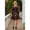 Evangeline Dress in Midnight Roses - Dresses - 6 - thumbnail